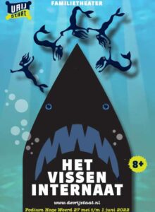 Visseninternaat poster onderin theaterpaginas